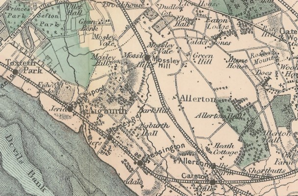 From G.W. Bacon's 'The Environs of Liverpool'.