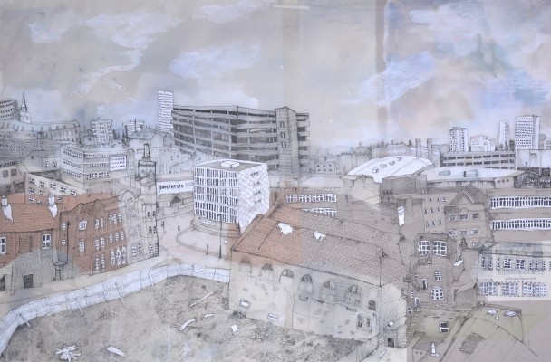 Digbeth Landscape, Sarah Taylor Silverwood, 2012