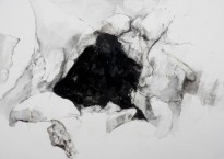 Gill Crozier, Cave Drawing, graphite