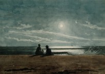 Winslow Homer, Moonlight (1874)