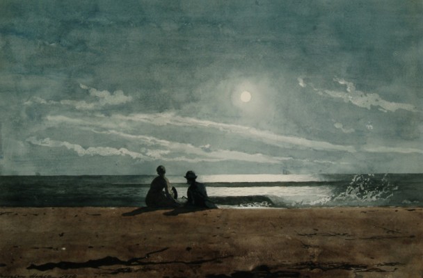 Winslow Homer, Moonlight (1874)
